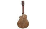Ibanez Exotic Wood Series EW2012ASENT 12-String Acoustic-Electric Guitar Gloss Natural - Image 4