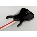 Ibanez Iron Label Baritone Electric Guitar in Black - Image 2