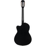 Fender CN-140SCE Nylon-String Acoustic Guitar in Black - Image 4
