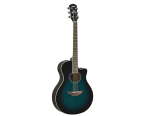 Yamaha APX600 Acoustic-Electric Guitar Oriental Blue Burst - Image 2