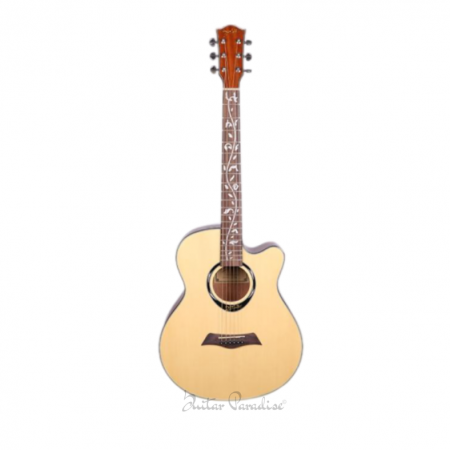 Deviser L720B Pure Acoustic Cutaway Guitar