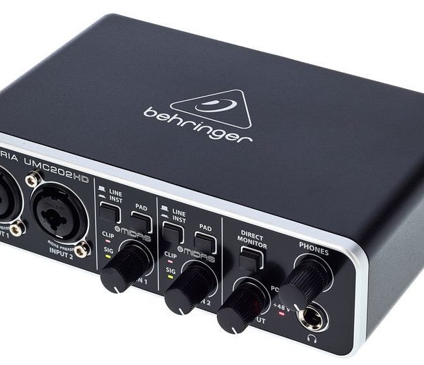 Behringer U-Phoria UMC202HD USB Audio Interface