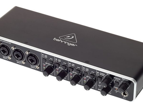 behringer u-phoria umc404hd usb audio interface