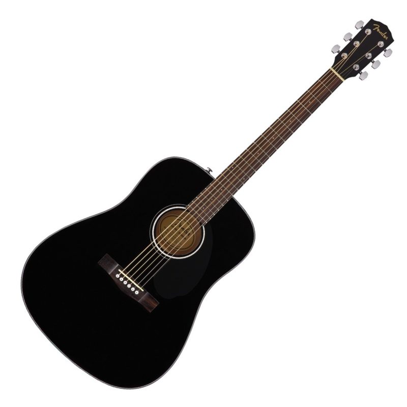 Fender CD-60S Dreadnought Acoustic Guitar Black