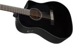 Fender CD-60SCE Dreadnought Acoustic-Electric Guitar Black