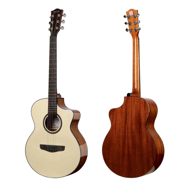 Deviser L-720A Acoustic Guitar - 40" - Sandy Brown