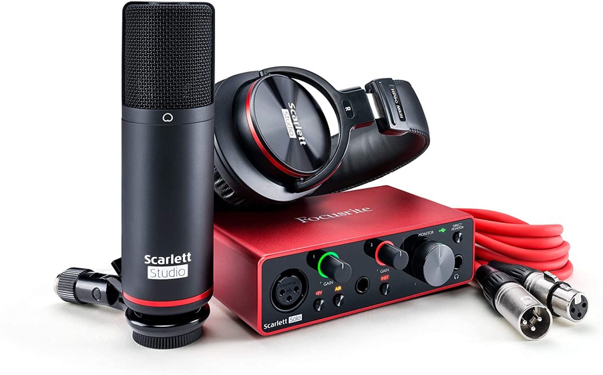 Focusrite Scarlett 2i2 Studio 3rd Gen Recording Bundle