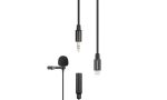 Saramonic LavMicro U1A Clip-on Lavalier Microphone with Lightning Connector - 6.6 foot Cable