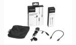 Saramonic LavMicro U1A Clip-on Lavalier Microphone with Lightning Connector - 6.6 foot Cable