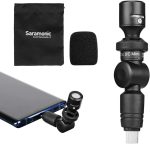 Saramonic SmartMic UC Mini Compact Omnidirectional Condenser Microphone with USB-C Connector
