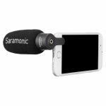 Saramonic Smartmic+ Compact Directional Professional Microphone with TRRS Connector for apple iphone/ipad & android smartphones/tablets SmartMic plus