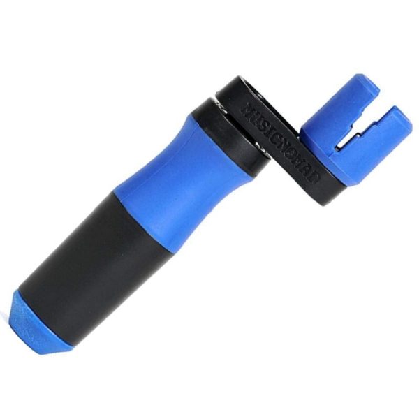 MusicNomad MN221 Grip String Peg Winder, Rubber Lined and Dual Bearing Guitar Lined & Dual