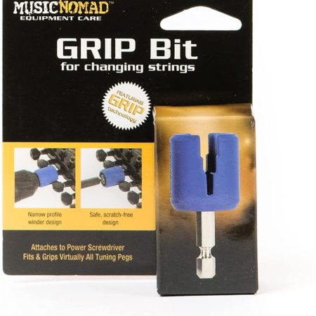 MusicNomad MN220 GRIP Drill Bit String Peg Winder