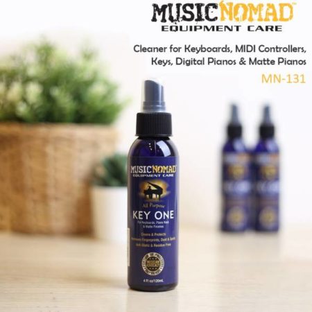 MusicNomad All Purpose ONE Cleaner, MIDI Keyboard Controllers, Keys, Digital Pianos & Matte Pianos, 4 oz (MN131)