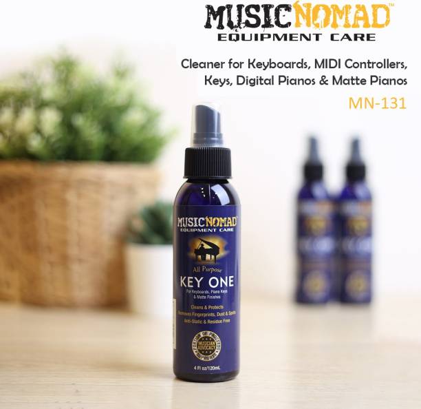 MusicNomad All Purpose ONE Cleaner, MIDI Keyboard Controllers, Keys, Digital Pianos & Matte Pianos, 4 oz (MN131)