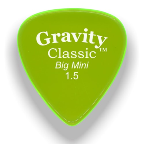 Gravity Picks Classic - Big Mini, 1.5mm, Polished