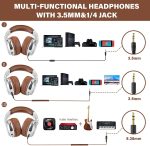 OneOdio Over Pro-30 Ear Hi-res Studio Headset  for Recording Monitoring Podcast - Image 6