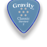 Gravity Picks GCLS2PM Classic - Standard Size, 2mm, with Multi-hole Grip- Guitar Picks