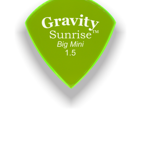 Gravity Picks Sunrise - Big Mini, 1.5mm, Polished
