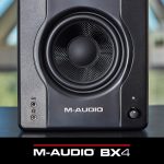 M-Audio BX4 4.5" Studio Monitors, HD PC Speakers for Recording and Multimedia with Music Production Software, 120W, Pair - Image 2
