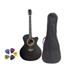 Matte Black Premium Acoustic Guitar - Edition 2024 - Guitar