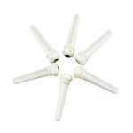 অ্যাকোস্টিক গিটার 6 পিস জন্য ব্রিজ পিনস-সাদা - guitar accessories - Image 2