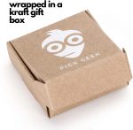 Pick Geek Jazz Guitar Pick Set | 18 Cool Custom Assorted Guitar Picks | for your Electric, Acoustic, or Bass Guitar | 5 Different Shapes and Thicknesses | Presented in a Luxury Metal Pocket Box - Image 6