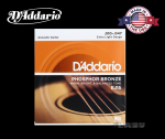 D'Addario EJ15 Phosphor Bronze Extra Light Acoustic Guitar Strings .010-.047 Extra Light Gauge