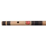 Combo of Scal F-11.5 Bamboo Flute and Flute Bag - Wooden - Image 4