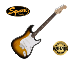 Squier Bullet Strat Hardtail in Brown Sunburst with Laurel Fingerboard