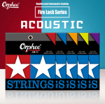 Orphee T4 Firelock Acoustic Guitar Strings Set