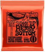 Ernie Ball Skinny Top Heavy Bottom Slinky Electric Guitar Strings - 10-52 Gauge (P02215) - Image 2