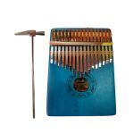 Kalimba 17 Keys Thumb Piano with Study Instruction and Tune Hammer, Portable Mbira Sanza African Wood Finger Piano, Gift for Kids Adult Beginners Professional - Image 3