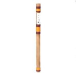 Combo of Bamboo Flute and Flute Bag - Natural Bamboo - Image 3