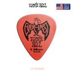 Ernie Ball Everlast Guitar Picks, Red 1.14mm Made in USA