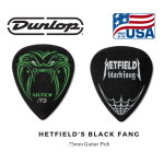 Dunlop PH112P114 James Hetfield Black Fang Custom Guitar Picks .73mm Made in USA