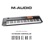 M-Audio Oxygen 61-Key USB MIDI Controller