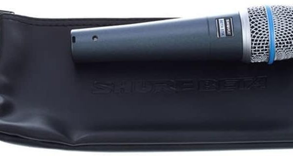 Shure BETA 57A® Supercardioid Dynamic Microhone with High Output Neodymium Element for Vocal/Instrument Applications