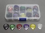 Alice Small Size Durable Clear Water-drop Jazz Acoustic Electric Guitar Picks Plectra 1.0 2.0 3.0m Picks (6pcs)