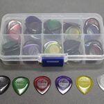 Alice Small Size Durable Clear Water-drop Jazz Acoustic Electric Guitar Picks Plectra 1.0 2.0 3.0m Picks (6pcs)