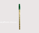 Waltons Irish Mellow D Tin Whistle-Brass