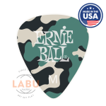 Ernie Ball Cellulose Guitar Picks Plectrums Medium 0.72mm Camouflage Made in USA