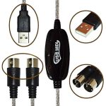 Keyborad MIDI USB Cable Converter For pc - Image 2
