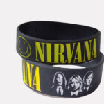 Nirvana  American rock band high quality Silicon Wristband
