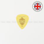 Pick Geek Delrin Guitar Pick  THIN LIGHT (0.46mm) Yellow Made in UK