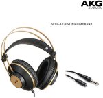 AKG_Pro Audio K92 Over-Ear, Closed-Back, Studio Headphones, Matte Black and Gold - Image 6