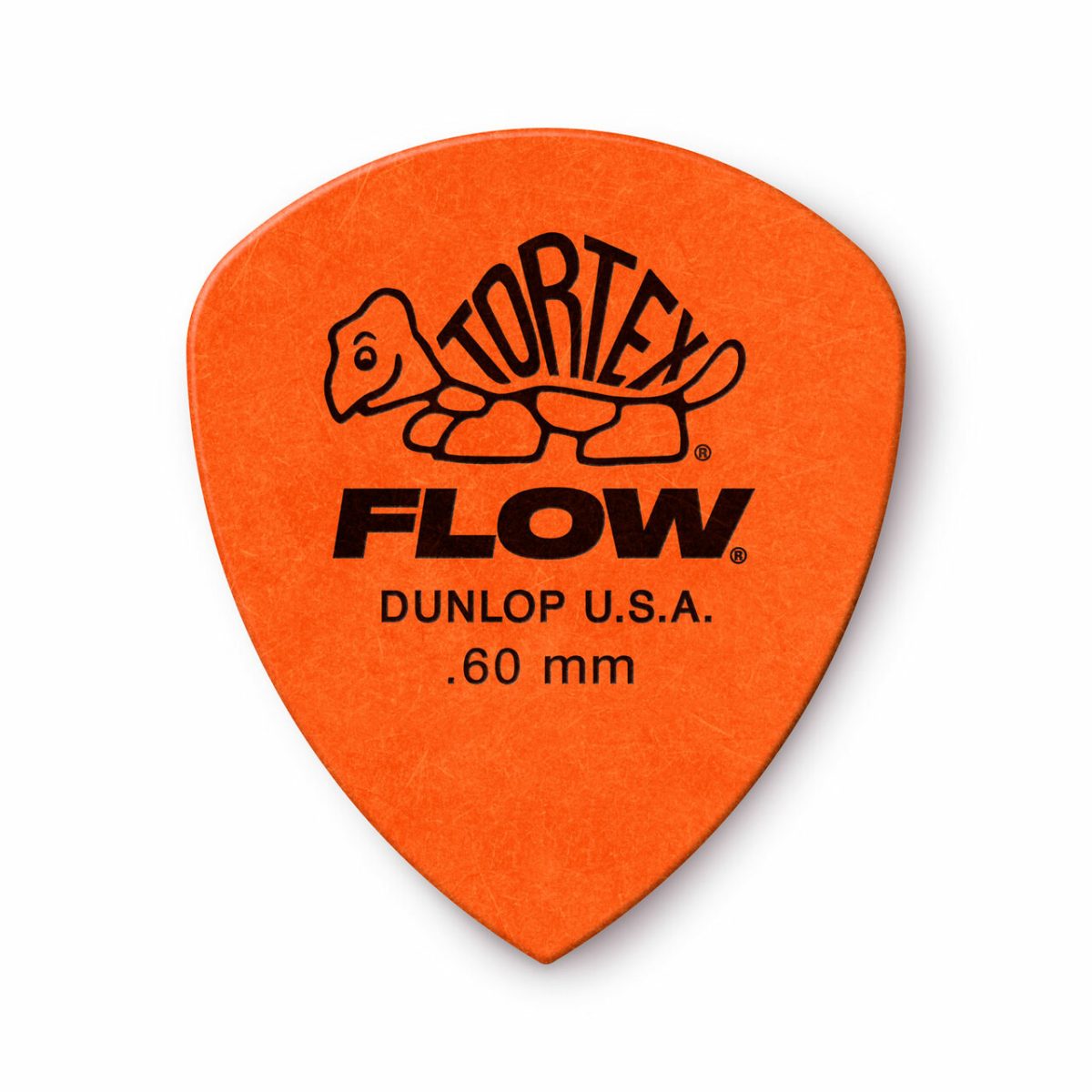 Dunlop Tortex Flow Guitar Picks - .60 mm Orange - 1Pcs - Image 2