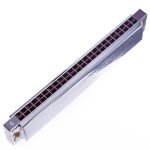SUZUKI WINNER-24 24-holes Tremolo Harmonica Stainless musical instrument C F G Key Mouth Organ - Image 2