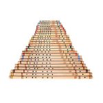 Flute Set Scale Base C to Flat C - Wooden