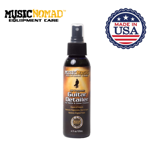 MusicNomad MN100 Premium Guitar Cleaner for Acoustic & Electric, 4 oz